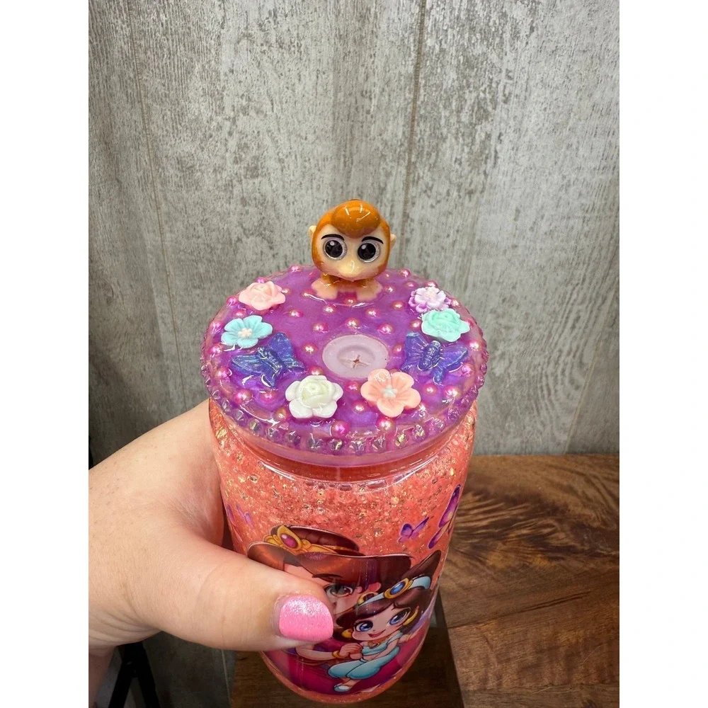 16oz Monkey with Decorated Lid